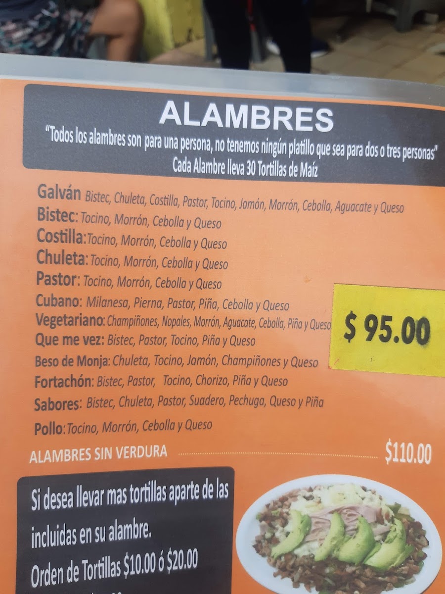 La Gringa 2 Menu - Image 1