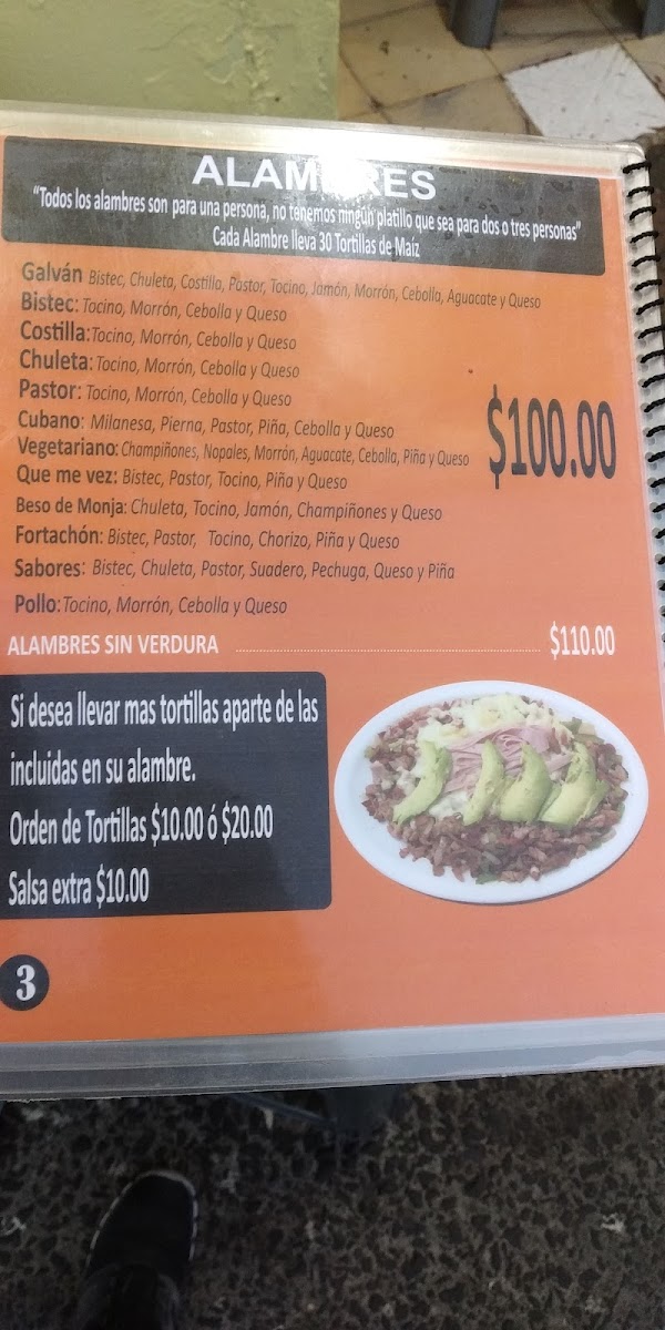 La Gringa 2 Menu - Image 4
